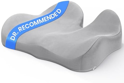 Benazcap Memory Foam Seat Cushion, Ergonomic Office Chair Pressure Relief