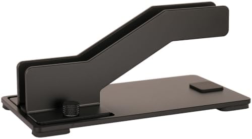 Adjustable Vertical Laptop Stand, Premium CNC Aluminum Laptop Holder with Tool-Free Dual Knobs, Universal Dock for MacBook, Surface, Dell, HP, Lenovo & All Laptops, Space Saving Desk Organizer