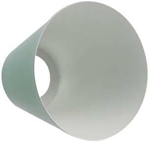 MY MIRONEY 2PCS Green Barrel Metal Lampshade, 4.13" Height