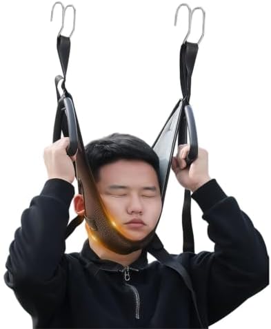 Neck Traction Device Portable Ergonomic Hammock Thick Padding