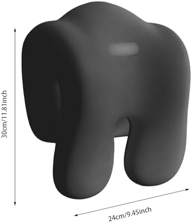BLOWEST Extra Firm Office Chair Headrest Attachment – Ergonomic Adjustable Neck Support Pillow for Desk Chairs, Universal Fit for High Back Executive Chairs (Black)