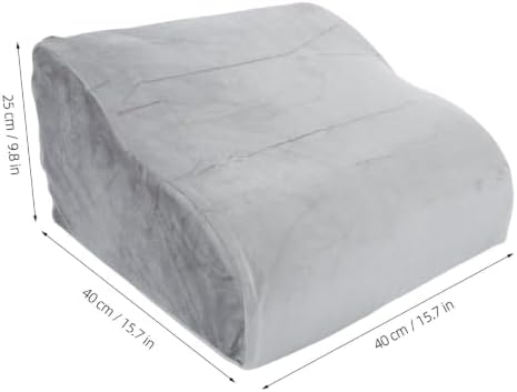 Desk Foot Stool Cushion with Nonslip Base for Workplace Use