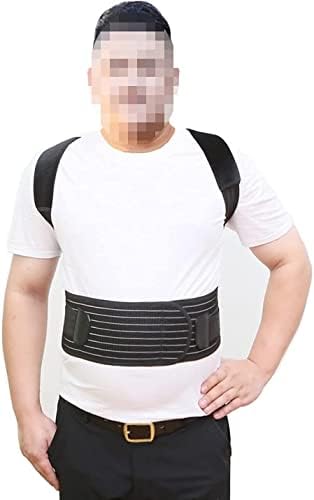 Large Posture Corrector Large Size Strong Adult Kyphosis Correction Belt Soft Breathable Comfort Effective Back Shoulder Clavicle Support Neck Pain Relief,3XL