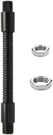 3.9" Gooseneck Tubing Flexible 5/16"×25/64" Male thread Alloy Metal Arm