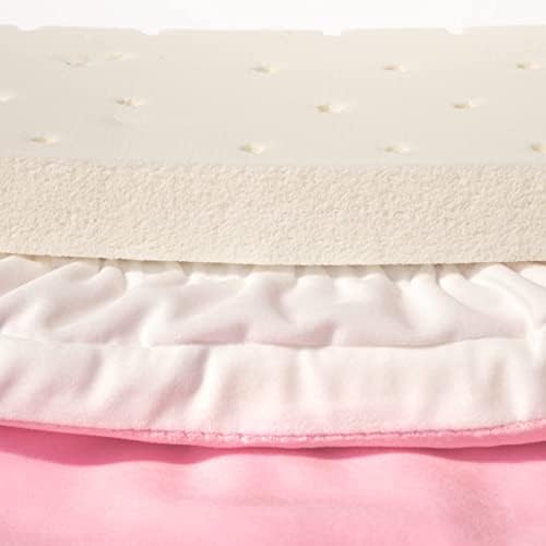 Ergonomic Office Chair Armrest Pads Extra Soft Elbow Support Cushions for Office, Gaming, Desk Chairs, Set of 2 Pink (11" Large Size, Washable Cover)‌