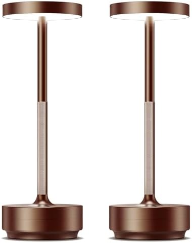 LED Cordless Table Lamp Rechargeable,Battery Powered Outdoor Table Light