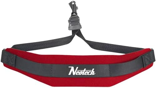 Neotech Soft Sax, Red, Junior, Swivel Hook Saxophone Strap (1902152)