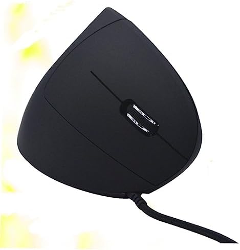 Ergonomic Vertical Gaming Mouse Wired Design for Wrist Care Stylish Cool Mouse for Gamers and Professionals