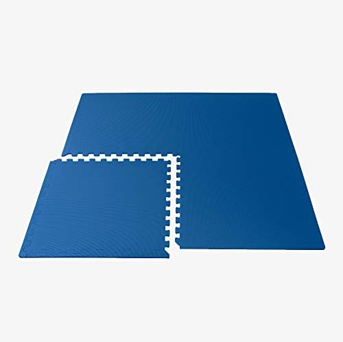 We Sell Mats 3/8" Thick Multipurpose EVA Foam Exercise Floor Mat, Interlocking Tiles, Anti-Fatigue for Home or Gym