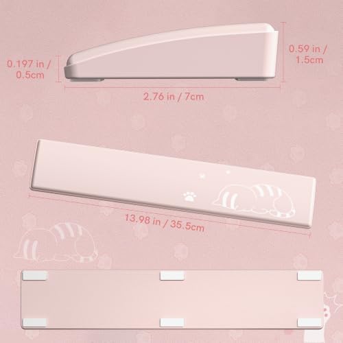 Womier Keyboard Wrist Rest for 65% 75% Mechanical Keyboards Wrist Rest
