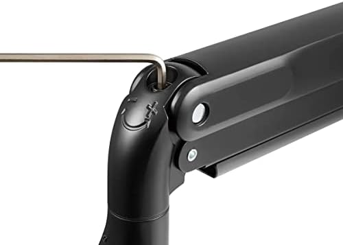 Monoprice Heavy-Duty Single-Monitor Full-Motion Adjustable Gas-Spring Desk Mount for 32-49in Screen Computer Monitor Stand - Workstream Collection