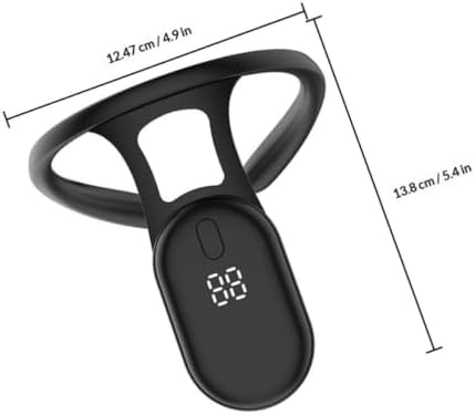 Portable School Sitting Posture Corrector Sensor for Posture Training Lcd Display Vibration Reminder Abs and Silicone Material for Boys and Protect Eyes