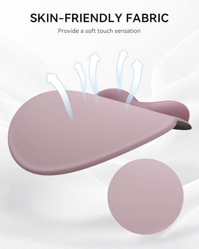 Mouse Pad with Wrist Rest for Desktop Large Ergonomic Mouse Mat(Rose Pink)
