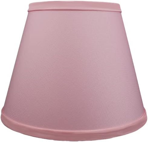 FenchelShades.com Lampshade 6" Top Diameter x 10" Bottom Diameter x 8" Slant Height 6x10x8" with Spider Attachment Diameter 0.4 Inch for Lamps with a Harp (Linen Peony)