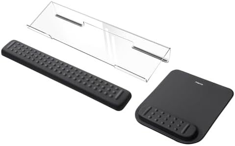 MOSISO Keyboard Stand&Wrist Rest Support for Keyboard &Mouse Pad Set