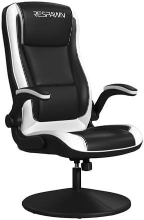 RESPAWN 800 Console Rocker Gaming Chair, Swivel Seat with Lumbar Support