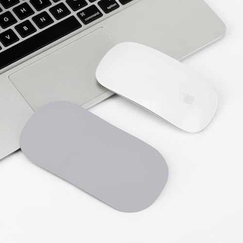 Wrist Rest with Silky Gel, Tmiulu Memory Foam Mouse Wrist Rest. Ergonomic Non-Slip Support for Keyboard & Mouse, Comfortable, Waterproof, Easy to Clean, Ideal for Office, Laptop, Gaming & Travel-Grey