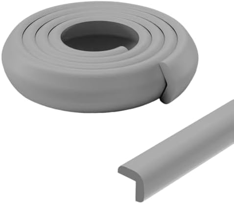 Corner Protector Strip, Foam Bumper Guard, Edge Protection Strip, Baby Proofing Foam Tape, Anti Collision Padding for Furniture Tables Desks, Shock Absorbing Cushion