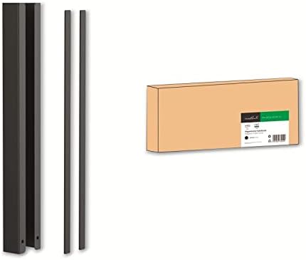 PureMounts® Desk Tidy Magnetic Fixing Cable Tidy 35cm Black