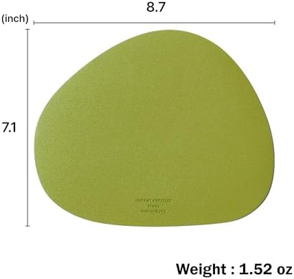 GREEDY FARMERS Mouse pad, Non-Slip Washable Waterproof Computer Mouse pad (Olive Green)