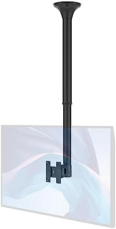 Ceiling Monitor Mount – CTA Height-Adjustable Ceiling Mount for Monitors and TVs up to 44 Lbs. (ADD-HACMMT)