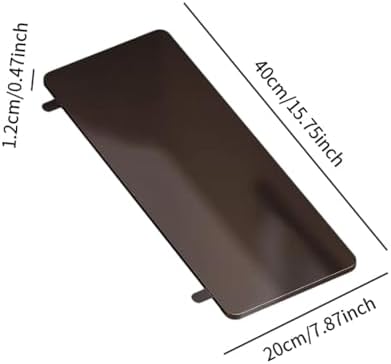 Desk Extender Shelf Arm Rest 15.75 x 7.87 inch Extension Attachment Black for Computer Table Folding Keyboard Tray Side Table