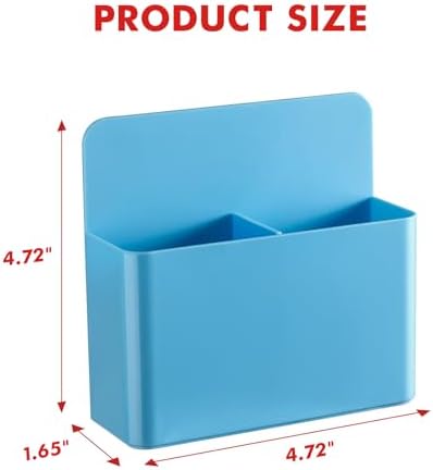 BEYGORM Plastic Magnetic Pen Holder, Powerful Magnet, 2 Pack