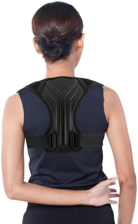 Tofficu Back Posture Corrector Belt Adjustable Support for Men Women