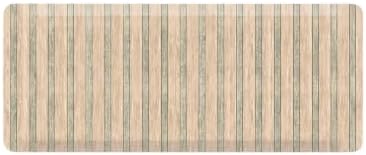 House of Noa Nama Standing Mat – Anti-Fatigue Cushioned Kitchen Mats for Floor | Ergonomic Bounce-Back Foam Kitchen Mats | Anti-Fatigue Mats for Kitchen & Standing | Devon Twine | 22" x 54"