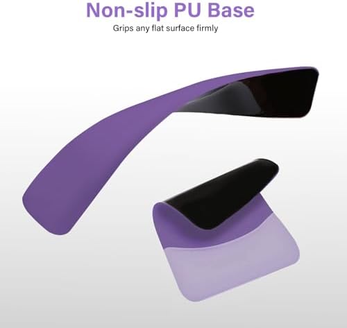 MOSISO Wrist Rest Support Mouse Pad & Keyboard Set, Imperial Purple