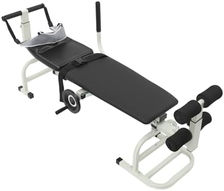 Cervical Traction Device Spine Stretching Bed 330 lbs Adjustable Home