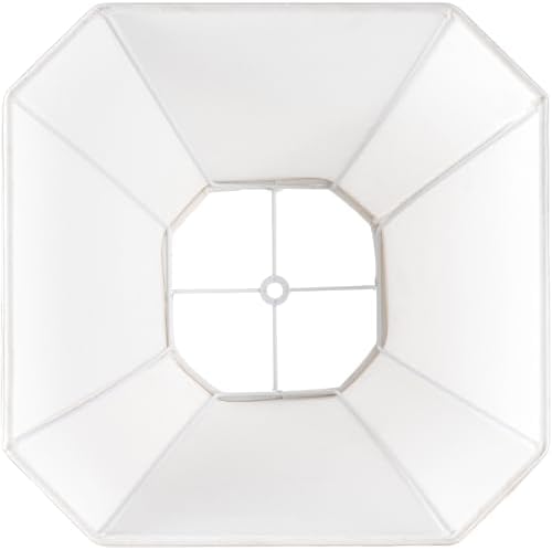 GO&SO Off-White Lamp Shades 1Pc,6.5" x 13" x 10.5",Bell Lampshade