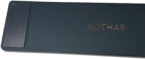 Kothar Wooden Keyboard Wrist Rest (Compact, Black)