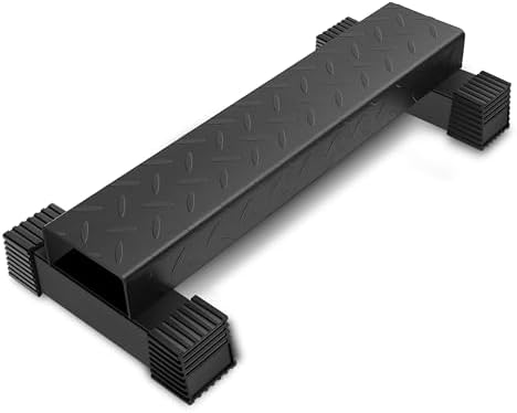 EVERYMATE Steel Calf Raise Block, Standing Calf Machine for Stretching Calf Muscles, Relaxing Ankles, Anti-Slip Solid Platform