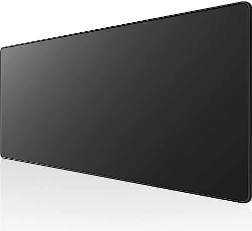 KTRIO Large Gaming Mouse Pad Desk Mat for Gamer, 31.5" x 15.7", Black, XXL