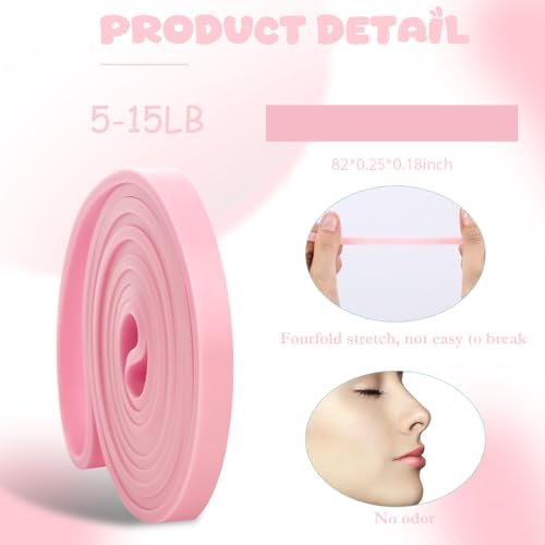 Foilswirl 8 Pcs Resistance Bands for Working Out