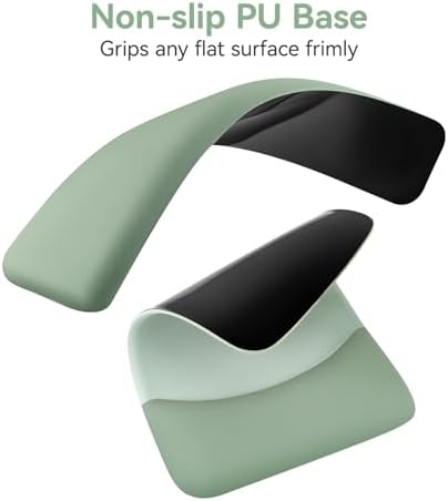 MOSISO Ergonomic Keyboard & Mouse Pad Wrist Rest Set, Antique Green