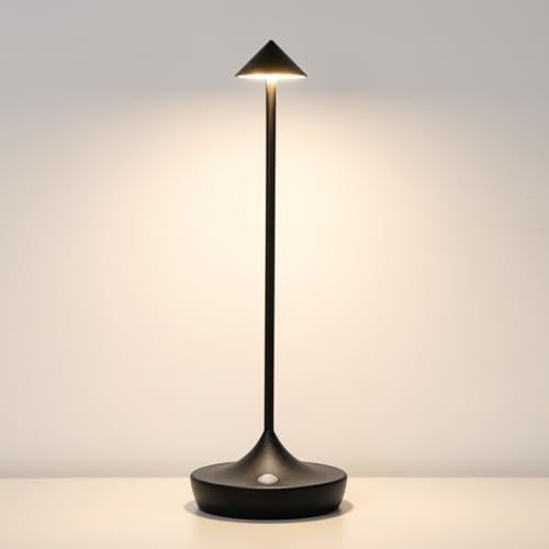 2 Pack Cordless Table Lamp, Rechargeable 6000mAh Battery Table Light