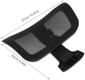 Tofficu Adjustable Office Chair Head Cushion Ergonomic Neck Support Comfortable Headrest Attachment for Computer Desk Chairs 10.62X9.05X2.95 Inches