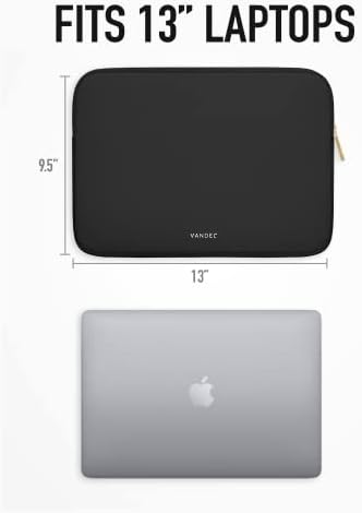 Vandel Slim 13-13.3 inch Laptop Sleeve for MacBook Air 13, Mac Pro 13 Inch