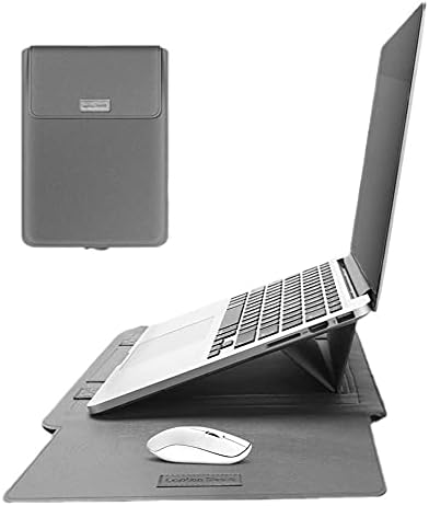13-14 Inch Sleeve Case Cover for MacBook Pro 2016-2020/Surface Laptop 2017/Book 3 13.5", Laptop Slim Bag for 13-14" Lenovo Dell Toshiba HP Acer Chromebook (13-14 inch, Grey)