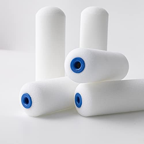 Mister Rui Foam Paint Roller, 50 Pack, 4 Inch Small Paint Roller