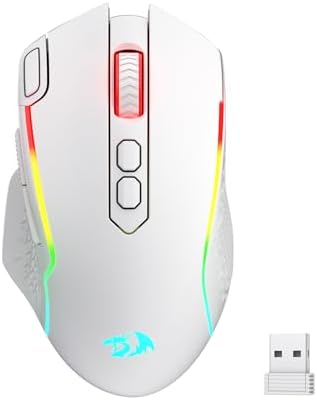 Redragon M810 MAX Wireless RGB Gaming Mouse 12000 DPI Remapping Keys