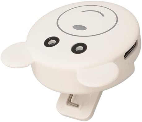 Posture Reminder Clip On Smart Posture Reminder for Kids Reading Distance Monitoring Intelligent Posture Alarm Trainer (White)