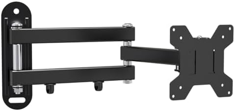 suptek TV Wall Mount Bracket Monitor arm TV Wall Mount Bracket Display arm Monitor Mount for 13-30" Adjustable up/Down, Left/Right Angle, 28.66lbs Load Capacity VESA75-100mm MA2776