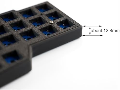 YMDK 2.4Ghz Wireless Split Keyboard Corne V4 46 Keys Ergonomic Hotswappable 40% Layout 3D Resin Vial All Key Programmable Mini Independent Gaming Keyboard Kit