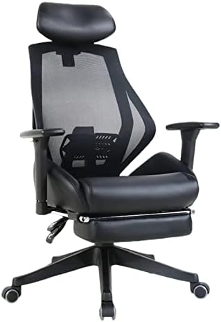 Ergonomic Reclining Office Boss Chair with Footrest Multi-Function Lifted Rotated Computer Protect Waist Gaming
