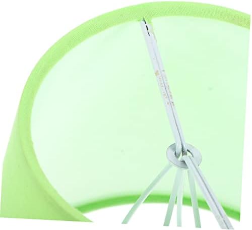 Light Green Cloth Clip on Lamp Shade Replacement for Fixtures