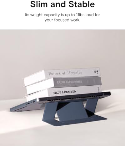 MOFT Invisible Laptop Stand, Stick-On Portable Laptop Riser for Mobile Work