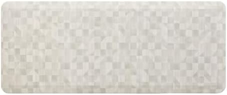 House of Noa Nama Standing Mat – Anti-Fatigue Kitchen Mats for Floor, Cushioned & Non-Slip Comfort Mat for Standing, Thick Foam Anti-Fatigue Mat for Kitchen & Workspaces, Georgia Clay 22" x 54"